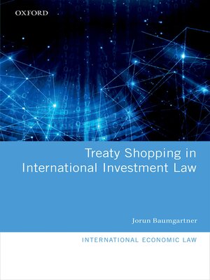 cover image of Treaty Shopping in International Investment Law